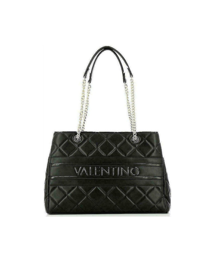 VALENTINO QUILTED ADA SHOULDER BAG BLACK VBS51O04-001