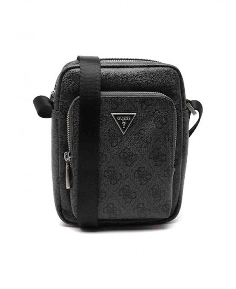 GUESS CROSSBODY ΤΣΑΝΤΑ ΑΝΔΡIKH HMEVZLP3163-BLA BLACK