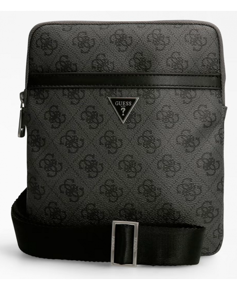GUESS MILANO VEZZOLA CROSSBODY BLACK GREY HMEVZLP2223-BLA