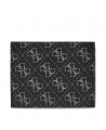 GUESS BLACK LOGO LEATHER WALLET MITO BILLFOLD SMVELELEA20-DAB