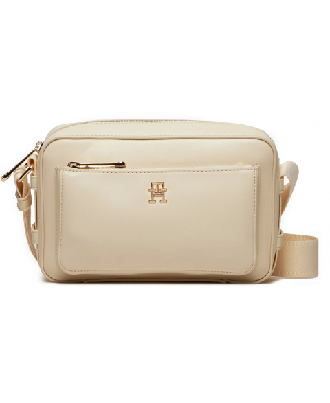 TOMMY HILFIGER BEIGE ICONIC CAMERA BAG AW0AW15991-AEF