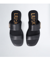 LIU JO IMAN 01 NAPPA BLACK SANDAL SA4113-P0062-22222