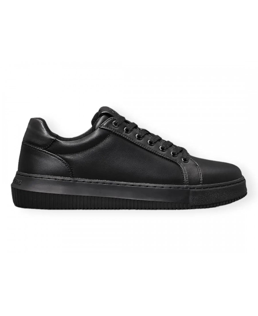 CALVIN KLEIN CHUNKY CUPSOLE CLEAN LOW TRIPLE BLACK FW24/25 YM0YM01124-0GJ