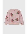 GUESS ALL OVER PRINT SWEATSHIRT PINK J4YQ02KA6R3-PB40