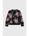 GUESS ALL OVER PRINT SWEATSHIRT BLACK  J4YQ02KA6R3-PI90