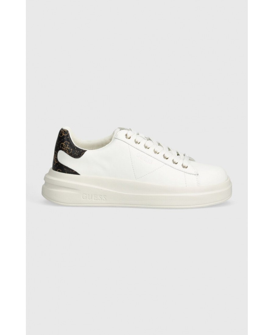 GUESS ELBINA SNEAKERS WHITE FLJELBFAL12-WHBRO