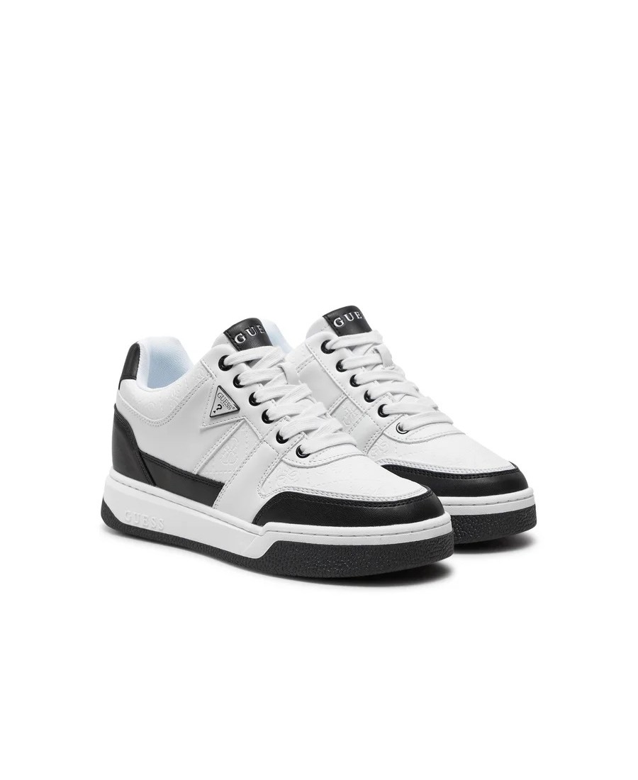 GUESS MARLEW SNEAKERS WHITE FLTMARFAL12-WHBLK