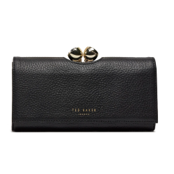 TED BAKER BLACK LEATHER WALLET 273567