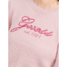 GUESS FLUFFY KNIT SWEATER ROSE J4BR07Z3K20-G5B0