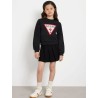 GUESS GIRL TRINGLE LOGO SWEATSHIRT ECRU J4YQ22KA6R3-JBLK