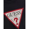 GUESS GIRL TRINGLE LOGO SWEATSHIRT ECRU J4YQ22KA6R3-JBLK