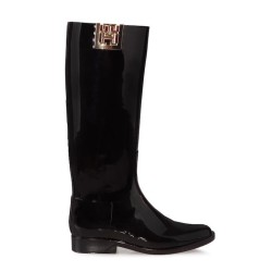 TOMMY HILFIGER HIGH RAINBOOT BLACK FW0FW07959-BDS