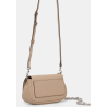 CALVIN KLEIN BEIGE MINIMAL MONOGRAM SHOULDER BAG2 K60K613049-PBF