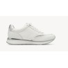 TAMARIS WHITE SILVER LEATHER SNEAKER 1-23726-43- 171