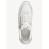 TAMARIS WHITE SILVER LEATHER SNEAKER 1-23726-43- 171