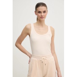 GUESS COLETTE RIB TANK SLIM FIT BEIGE V4YP06K8RT2-G6K5