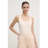 GUESS COLETTE RIB TANK SLIM FIT BEIGE V4YP06K8RT2-G6K5