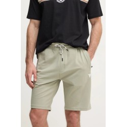 GUESS ARLO SPORTS SHORTS LOOSE FIT GREEN Z2YD02K6ZS1-G855