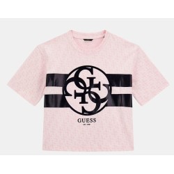 GUESS ORGANIC PINK TSHIRT J5RI04K6YW4-P4GG