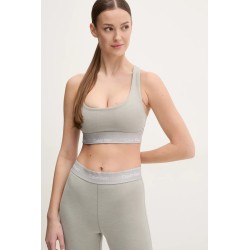 CALVIN KLEIN PERFORMANCE SPORTS BRA MEDIUM SUPPORT GREY HEATHER LVGWS5K138-P7AWO