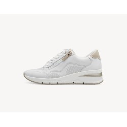 TAMARIS WHITE VEGAN SNEAKER 1-23761-42 -100