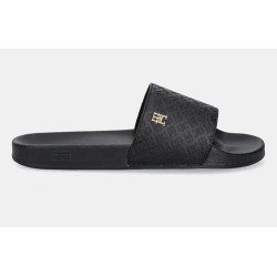 TOMMY HILFIGER MONOGRAM POOLSIDE BLACK FW0FW08525 -BDS