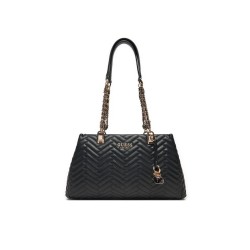 GUESS ANNING QUILTED SHOPPER BLACK HWQG950809-BLK