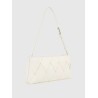 CALVIN KLEIN WOVEN ELONGATED SHOULDER BAG CHALK K60K612992-67U