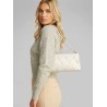 CALVIN KLEIN WOVEN ELONGATED SHOULDER BAG CHALK K60K612992-67U