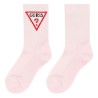 GUESS TRIAGLE LOGO SOCKS PINK H4YZ13ZZ00I-G6K9