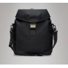 RAINS VALERA LARGE BLACK BUCKET BACKPACK 14840-01