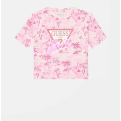 GUESS GIRL BOX T-SHIRT PINK J5GI10K6YW4-P492