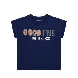 GUESS GIRL BLUE TSHIRT J5GI09K6YW4-G7HR