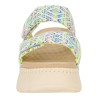 HEY DUDE DELRAY SLIDE SURF BAJA BLUE MULTI 43210-4NY