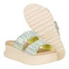 HEY DUDE DELRAY SLIDE SURF BAJA BLUE MULTI 43210-4NY