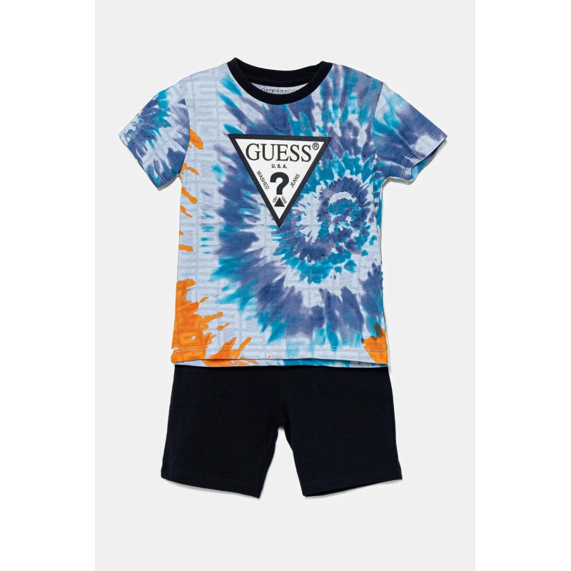 GUESS BOY SET T-SHIRT AND SHORTS PANTS N5GG01K8HM4-P20K
