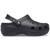 CROCS CLASSIC PLATFORM CLOG W BLACK 206750-001