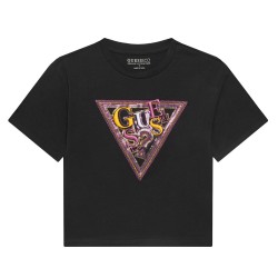 GUESS GIRL BLACK TSHIRT J5GI04K6YW4-JBLK