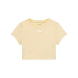 GUESS PEONY 4G LOGO CROPTOP YELLOW V5GP21KCT02-F27G