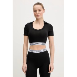 GUESS NEW ALINE TOP ECO COTTON JERSEY BLACK V5GP07KCSA2-JBLK