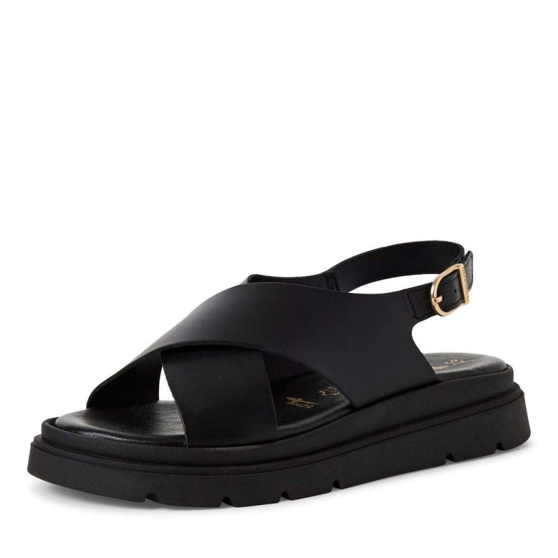 TAMARIS SANDALS BLACK 1-28270-42-003