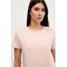 GUESS ADELE T-SHIRT PEACH V2YI07K8HM0-G6I1