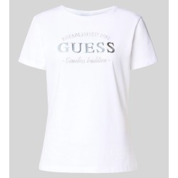 GUESS WHITE TSHIRT NINA V5YI12J1314-G011