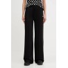 GUESS CARMEN STRAIGHT LONG PANTS BLACK V5YB03KCX22-JBLK