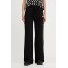GUESS CARMEN STRAIGHT LONG PANTS BLACK V5YB03KCX22-JBLK