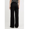 GUESS CARMEN STRAIGHT LONG PANTS BLACK V5YB03KCX22-JBLK