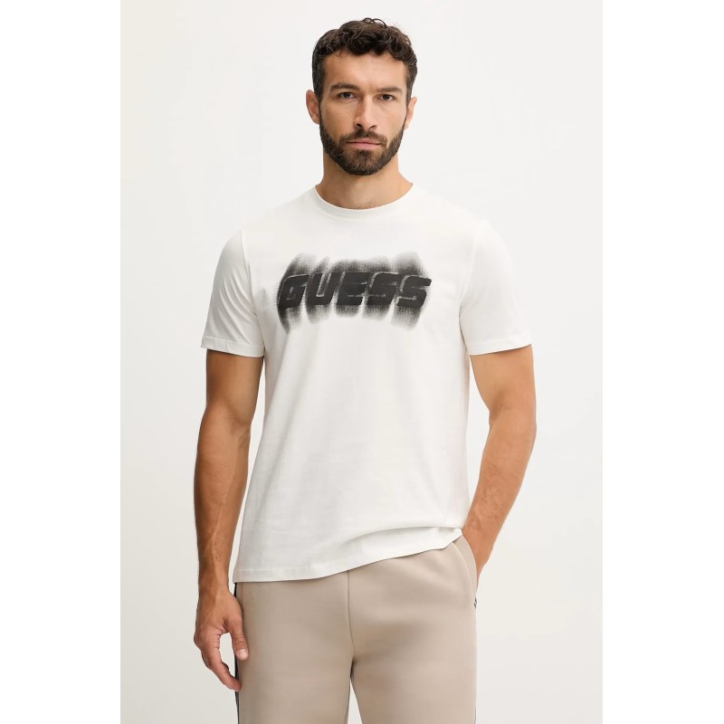 GUESS ASCANIO T-SHIRT SALT WHITE  Z5YI12I3Z14-G018