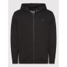 GUESS ALDWIN ZIP HOODED SWEATSHIRT BLACK Z2YQ28KAIJ1-JBLK