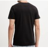 TOMMY HILFIGER BLACK TSHIRT SLIM ESSENTIAL FLAG TEE EX DM0DM20740-BDS