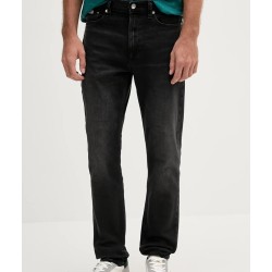 CALVIN KLEIN SLIM TAPER  ESS BLACK JEAN (32 LENGTH)  LV04RB754G-YDB